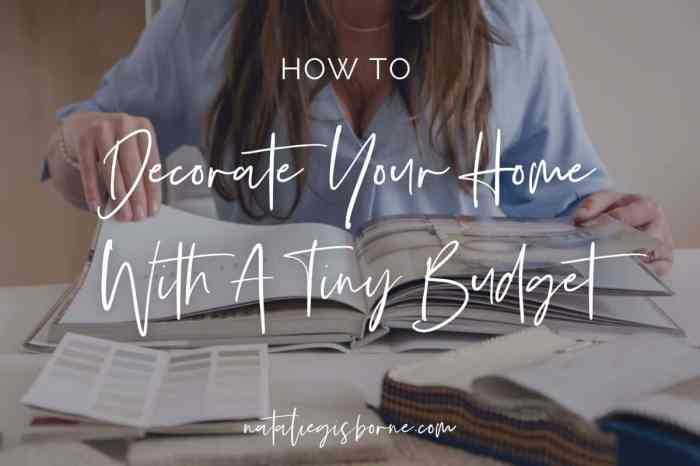 How to Decorate Your Home on a 0 Budget