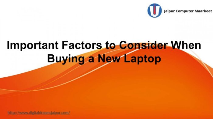 Buying computer consider when things computers laptop pc credit training