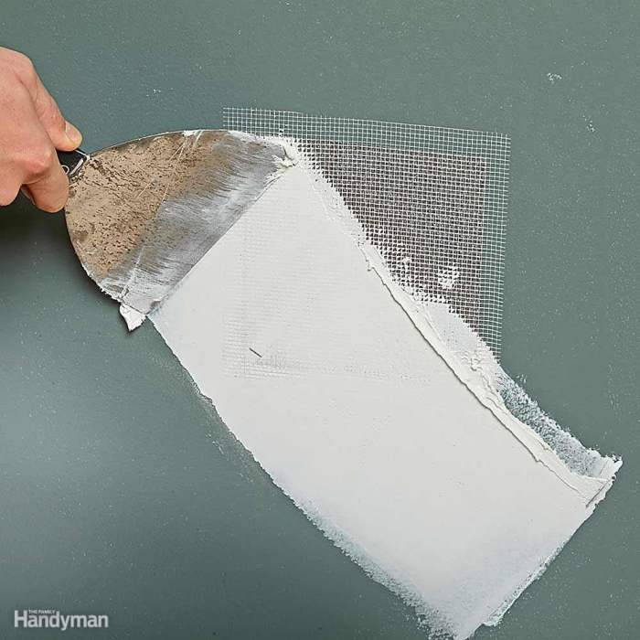 Drywall patching tips walls use repair holes patches can midsize stick familyhandyman do Drywall patching tips walls use repair holes patches can midsize stick familyhandyman do