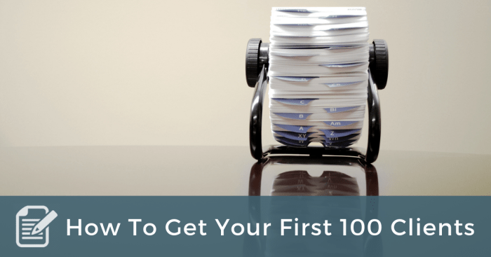 Clients first Clients first