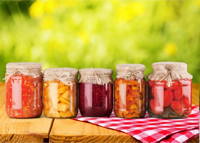 Vegetables preserving canning without Vegetables preserving canning without