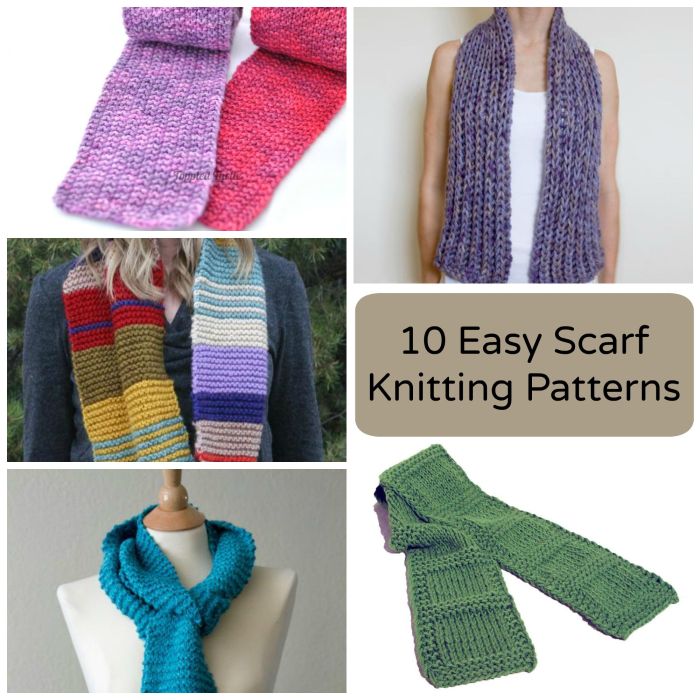 Scarf knitting patterns lace easy diamond pattern knit scarves quick bulky intheloopknitting basic yarn super choose board loop saved